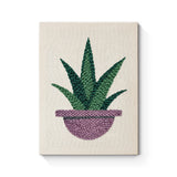 Punch Needle Aloe Vera