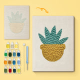 Punch Needle Aloe Vera Vert