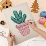Punch Needle Plante Grasse