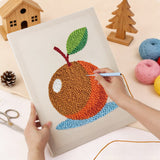 Punch Needle Orange