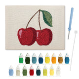Punch Needle Cerises