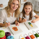 Punch Needle Mini Carotte et Avocat