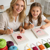 Punch Needle Mini Fruits Pastels