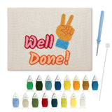 Punch Needle Signe Victoire