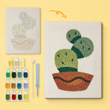 Punch Needle Cactus Raquette