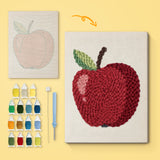 Punch Needle Pomme Rouge