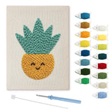 Punch Needle Succulente Souriante