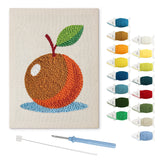 Punch Needle Orange
