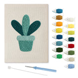 Punch Needle Cactus