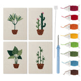 Punch Needle Mini Cactus Bambou
