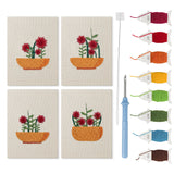 Punch Needle Mini Fleurs Jardinière