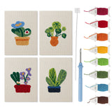 Punch Needle Mini Plantes en Pot