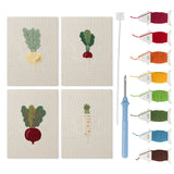 Punch Needle Mini Légumes Racines