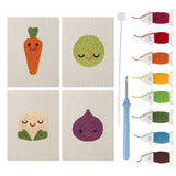 Punch Needle Mini Légumes Adorables