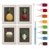 Punch Needle Mini Légumes Exotiques