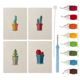 Punch Needle Mini Cactus Terracotta