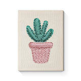 Punch Needle Plante Grasse
