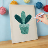 Punch Needle Cactus