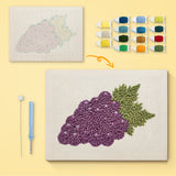 Punch Needle Raisin