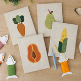 Punch Needle Mini Carotte et Avocat