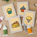 Punch Needle Mini Snack Relief