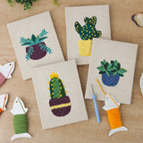 Punch Needle Mini Succulentes