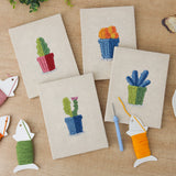 Punch Needle Mini Jardin de Cactus
