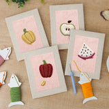 Punch Needle Mini Fruits Pastels