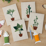 Punch Needle Mini Cactus Bambou