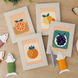 Punch Needle Mini Fruits Tropicaux