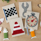 Punch Needle Mini Racing