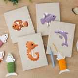 Punch Needle Mini Poissons Tropicaux