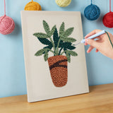 Punch Needle Plante Tropicale
