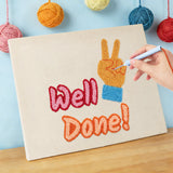 Punch Needle Signe Victoire