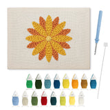 Punch Needle Soleil Orange