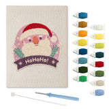 Punch Needle Père Noël