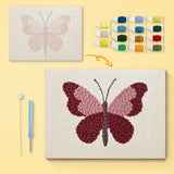 Punch Needle Papillon