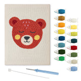Punch Needle Ours Mignon
