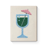 Punch Needle Cocktail en Coupe
