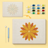 Punch Needle Soleil Orange