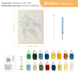 Punch Needle Ballon Fusée