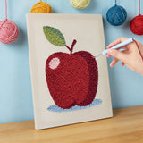 Punch Needle Pomme Rouge