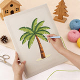 Punch Needle Palmier Tropical