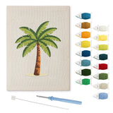 Punch Needle Palmier Tropical