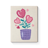 Punch Needle Fleurs en Pot
