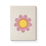 Punch Needle Marguerite Rose