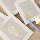 Punch Needle Mini Asperges et Betteraves