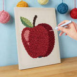 Punch Needle Pomme Rouge