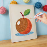 Punch Needle Orange