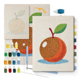 Punch Needle Orange